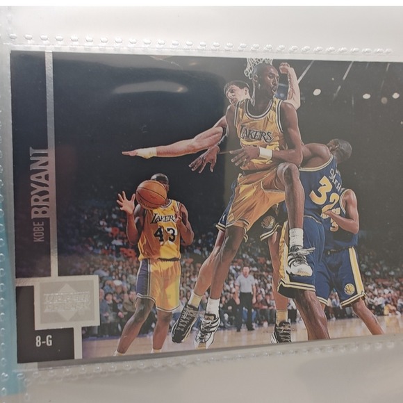 Upper Deck Other - Basketball Card Kobe‎ Bryant 1997 Upper Deck 8-G Silver Foil Lakers 58